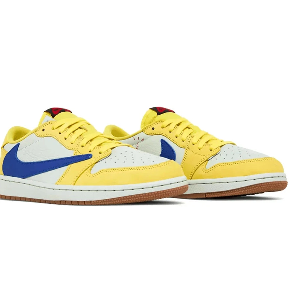 Canary Travis OG Retro Low W Jordan 1 SP Scott 0802